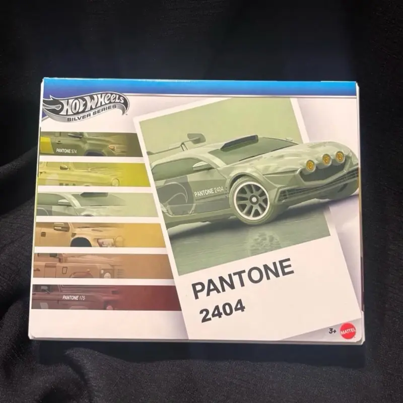 Hot Wheels Silver Series - Pantone 2404 Box