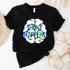 Intracranial Hypertension Shirt, Shunt Happens T-Shirt, Pseudotumor  Tee, VP Shunt Awareness Shirt, VA Shunt Surgery Gift, LP Shunt T-shirt, Hydrocephalus Awareness, Water On The Brain, Brain Disease Warrior Gift Tee.