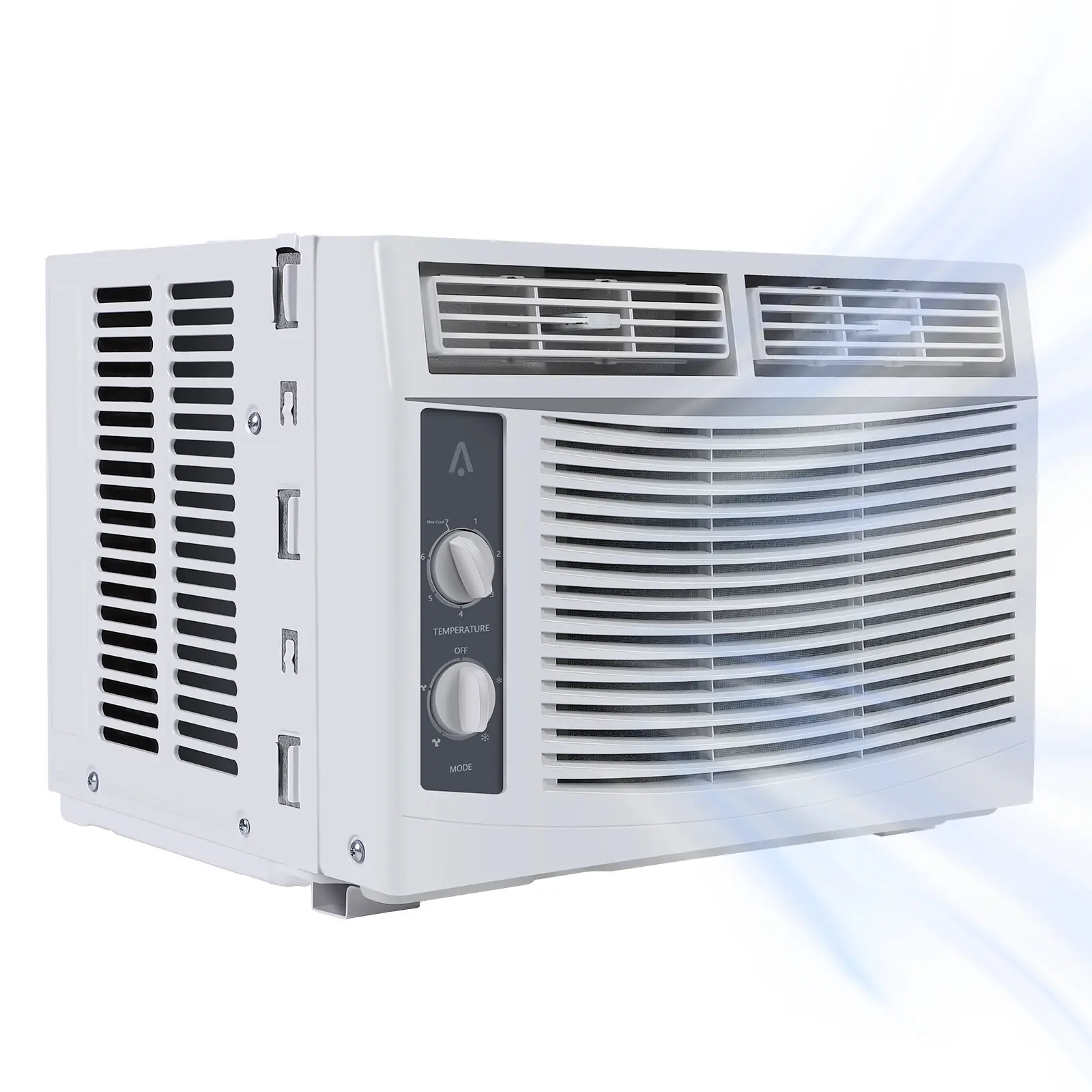 【Summervibes】Garvee Energy-Efficient 5000 BTU Window Air Conditioner for Rooms up to 150 Sq.Ft – Quiet Operation, Mechanical Controls, Easy Installation – Ideal for Apartments, Dorms, Bedrooms, Offices Energy-Efficient 5000 BTU Window Air Conditioner