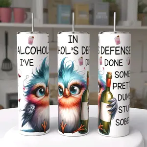 20oz tumbler adult humor in alcohol's defense