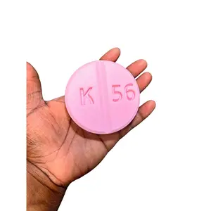 The Pink K56 Pill Novelty Bar Plastic 3D Printed 10MG