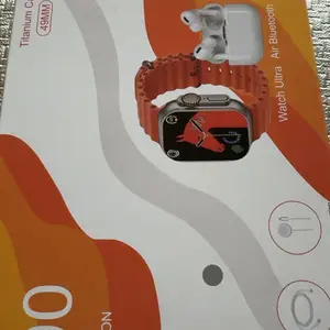 Smart watch Kit with Bluetooth Headphones, Type-C Cable & Audio Support – Compact All-in-One Bundle