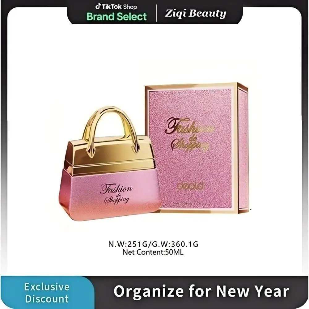 Women's Aromatic Floral Bag-Shape Eau de Parfum, 1.7 fl oz/50ml Natural Spray, Long-Lasting Scent, Gifts for Women, Edp Spray, Captivating Fragrance, Delightful Fragrance