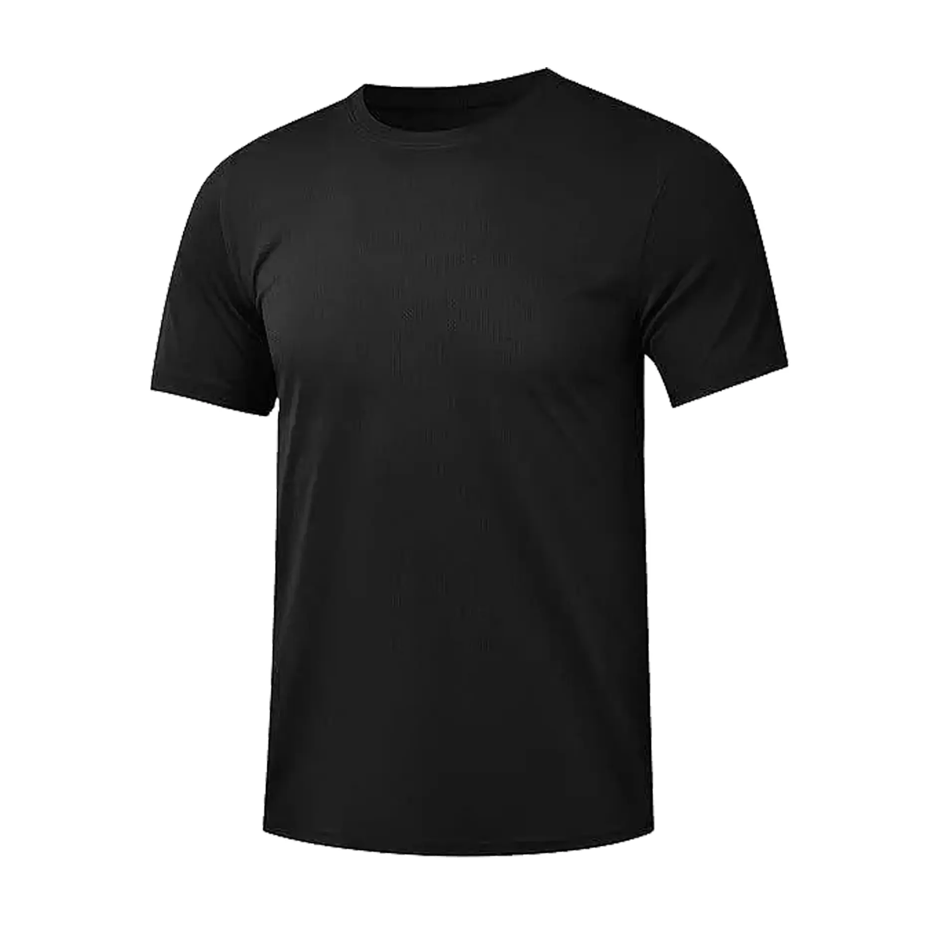 Solid Color T Shirt Multipack, Unisex Crew Neck Short Sleeve Basic Tee for Everyday Wear