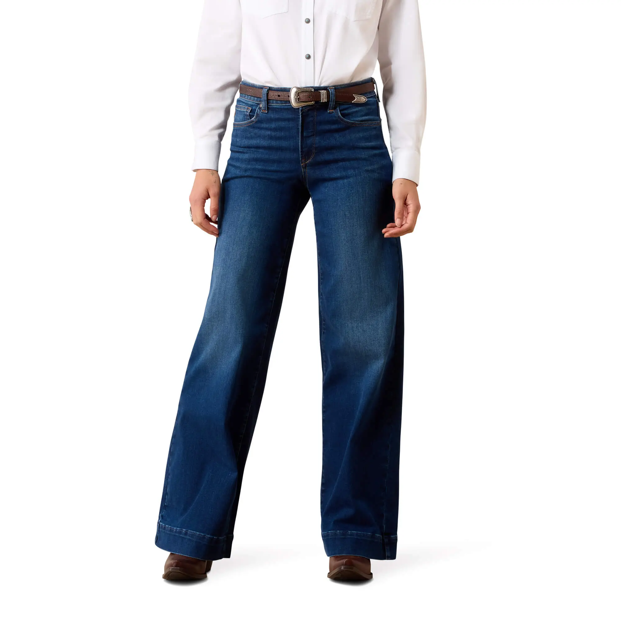 Women's High Rise Revel Vilma Ultrastretch Wide Leg Jeans
