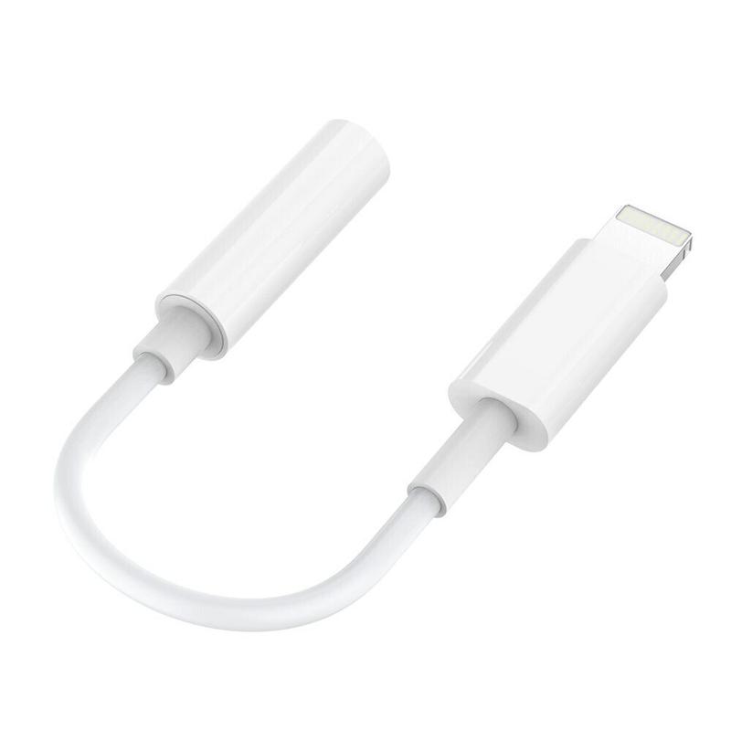 For Iphone Headphone Adapter 3.5Mm Jack Aux Cord Dongle Audio Cable Connector