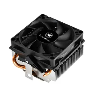 212 MAIN Low Profile CPU Cooler - 80 mm PWM Heat Sink, 54 mm Tall Slim Design, Dual Bearings, Copper Pipes, Aluminum Fins, Low Noise, High Cooling Efficiency for AMD Sockets Computer Systems