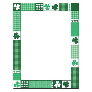 Clover Patch Letterhead Laser & Inkjet Printer Paper - 8.5" x 11" - 25 Sheets (olh01125)