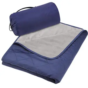Warm Fleece Outdoor Blanket  Lightweight Portable with Carry Bag for Stadium, Picnic, Camping, Beach, Dogs, Sofa
