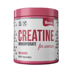 Monohydrate Powder, Optimized Creatine for Women +2000mg Collagen +1g BCAA 2:1:1 Supports Lean Muscles & Recovery, Energy & Stamina - Micronized, Natural & Made in USA