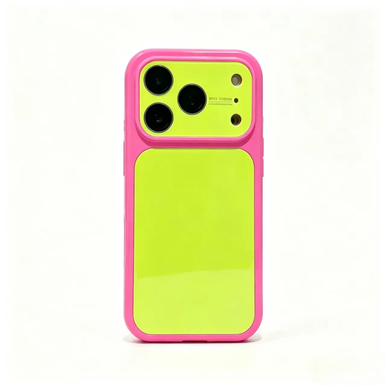 New Dopamine Color-Blocked Skin-Feel Phone Case, compatible with iPhone 17, 16, 15, 14, and 13 series, with drop protection and fingerprint resistance