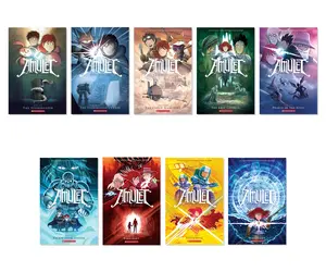 Amulet Graphic Novel Vol. 1-9 Complete 9-Book Bundle Set - Paperback