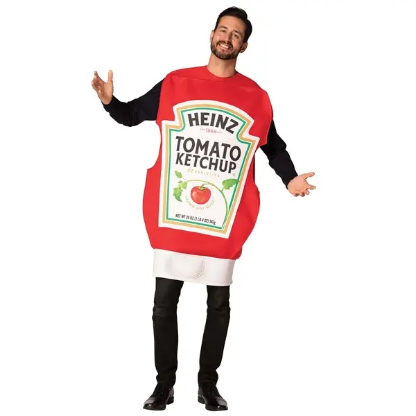 Heinz Ketchup Squeeze Bottle Costume