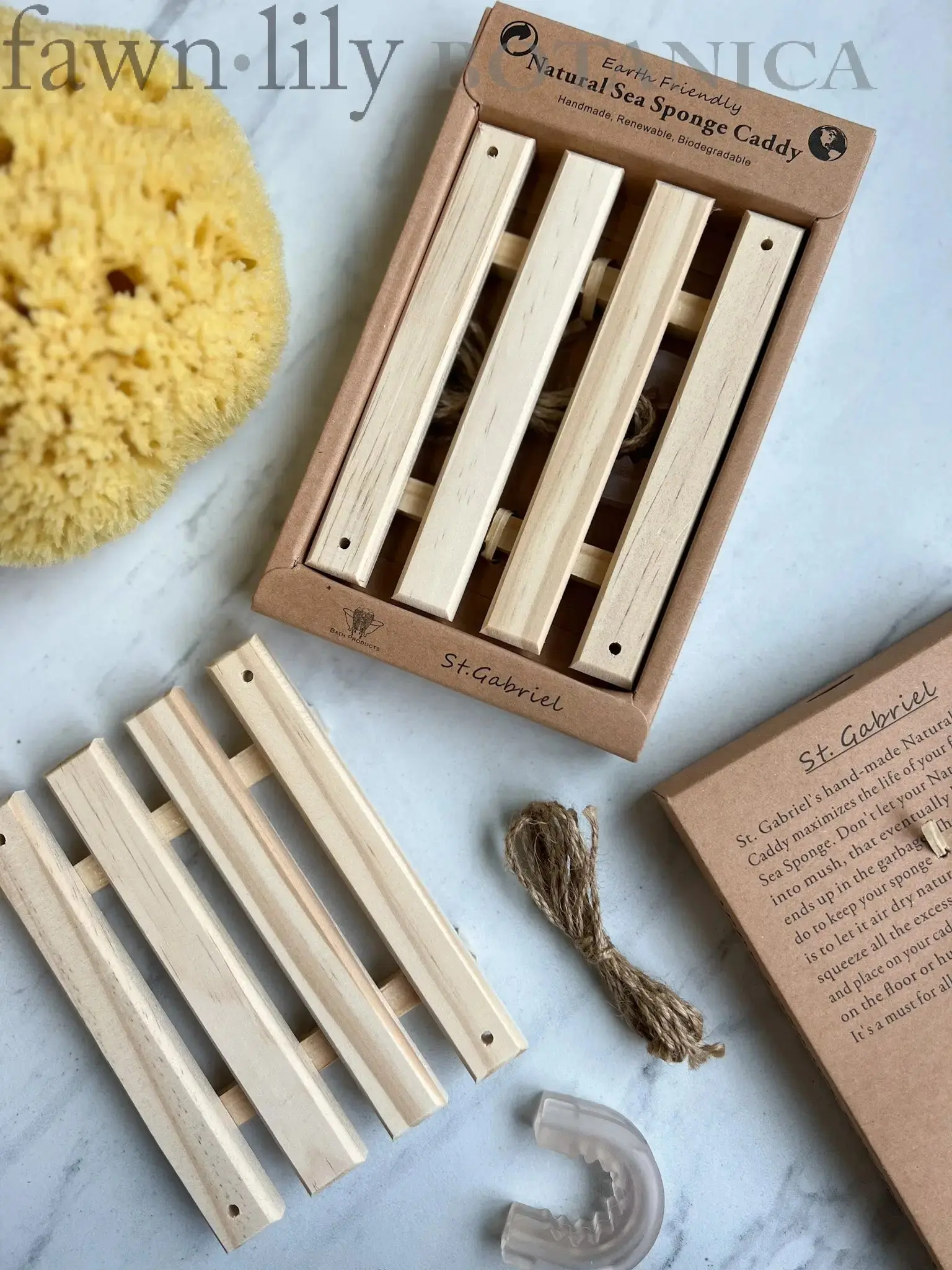 BATH SEA SPONGE CADDY