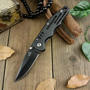 Hot GB 110 Folding Knife 5Cr13Mov Blade 420 Steel Handle Camping Hiking Knife Cutting Survival Tool Carry Pocket Folding Pocket Knives Outdoor Knife EDC