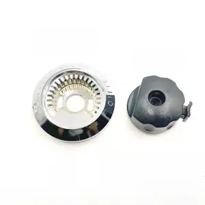 Computerized Sewing Machine Needle Pitch Dial Feed Adjustment Knob Lock Push Button