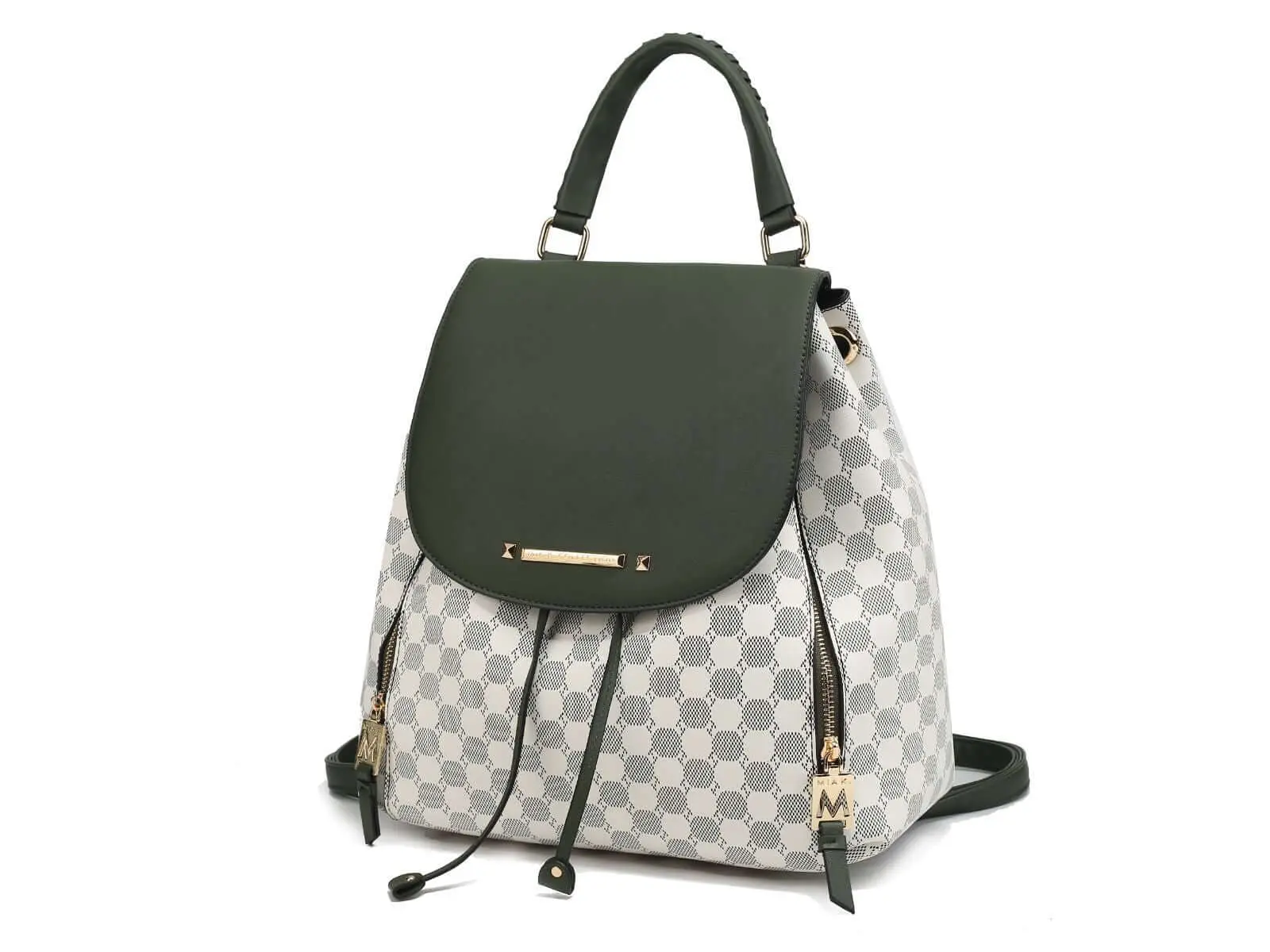 MKF Collection Kimberly Backpack Circular Print Tote Bag by Mia K