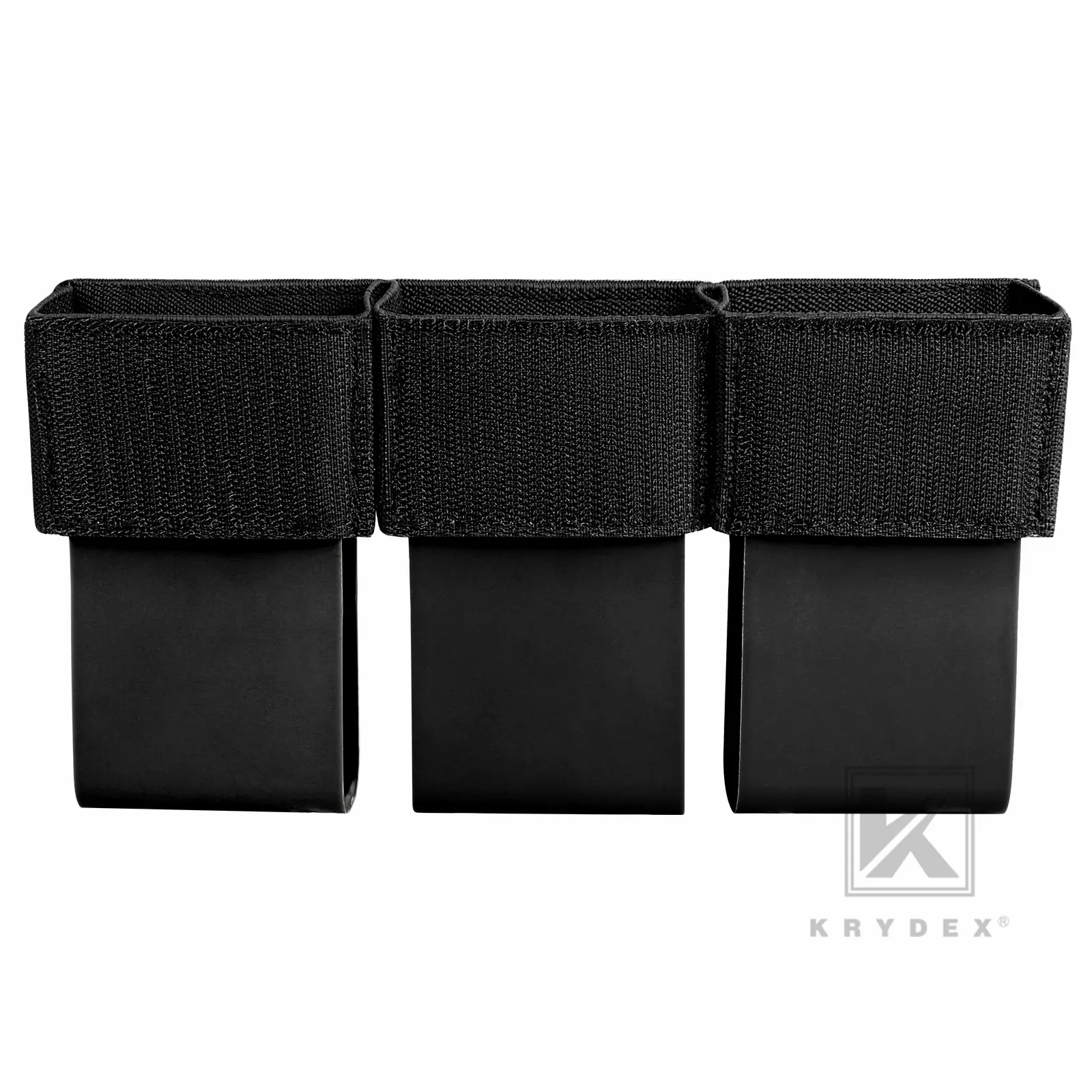 KRYDEX Tactical Open top 556 Triple Mag Insert 7.62 Mag Pouch D3CR Chest Rig Tactical Vest Placard