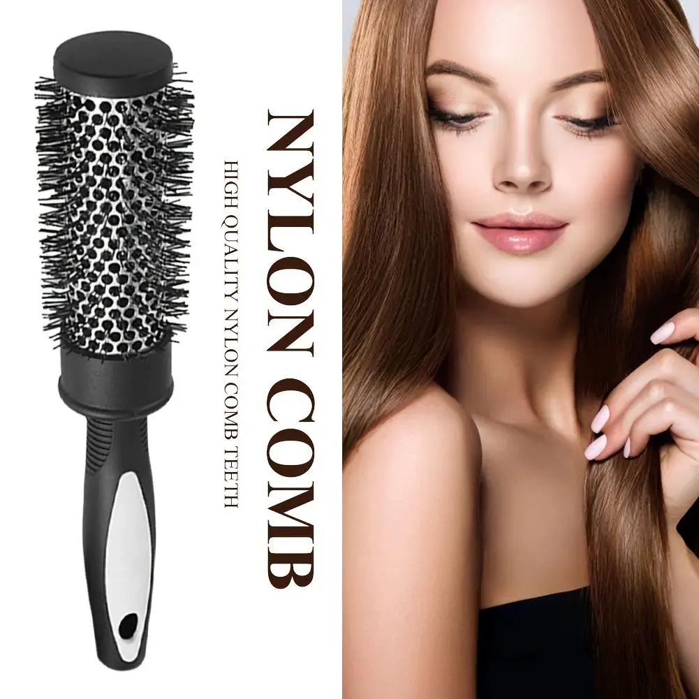 Round Hair Brush Set, 3 Counts/set High Temperature Round Comb, Thermal Brush Blowout, Heatless Styling Tool for Big Wave Styling, Create Your Unique Hair Style