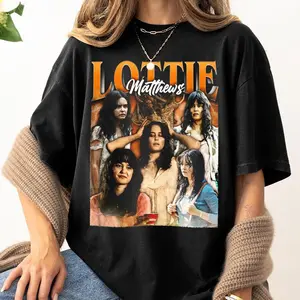 Lottiee Matthewss Yellowjackets Vintage Shirt, TV Show Shirt, Gift for Woman and Man Tee, Fashion Cotton, Full Colors, Full Sizes, For Men, For Women