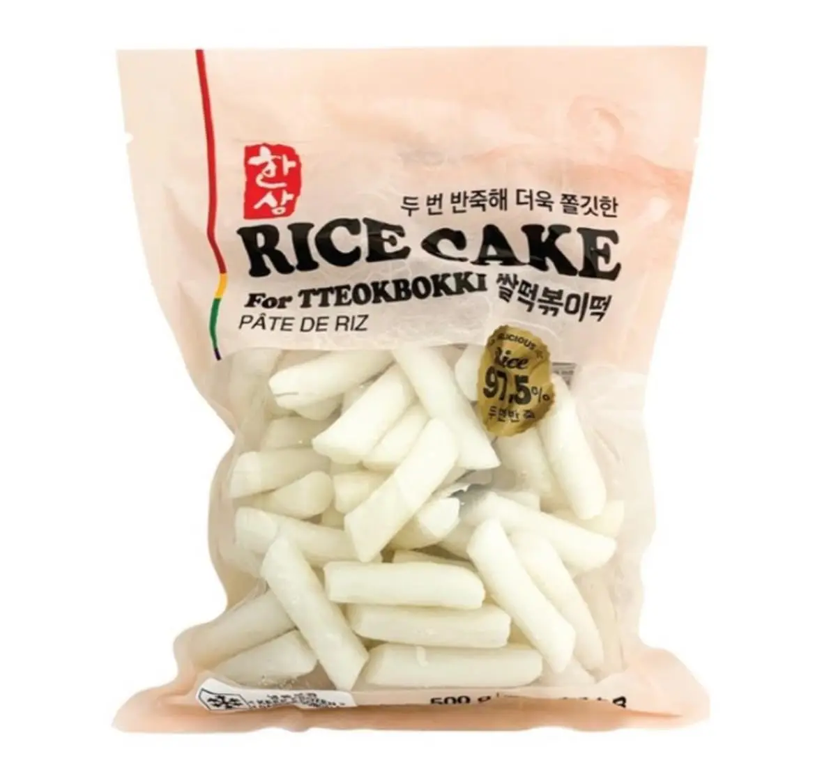 Korean Rice Cakes for Tteokbokki, 2.2lbs, Pack of 1