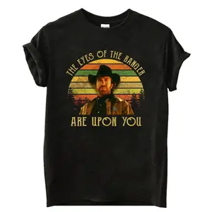 Walker Texas Ranger Shirt, Vintage Chuck Norris, Western Series Cowboy