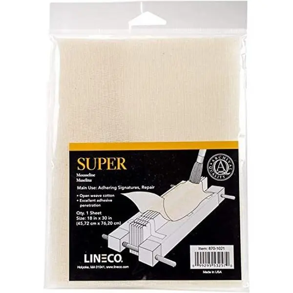 Book Binding Super Cloth 18x30 Sheet by Lineco-Book Making Supplies