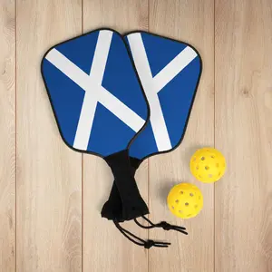 Scotland Flag Pickleball Kit