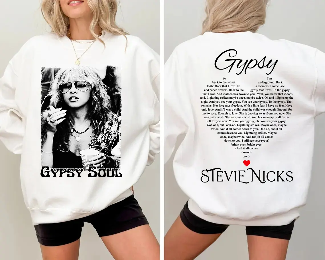Gypsy Soul T-Shirt, Boho Chic Tee for Free Spirits, Vintage Hippie Style Shirt – Inspirational Dreams Tee, Empowering Feminist Quote Shirt, Motivational Women's Apparel vintage  graphic  tees
