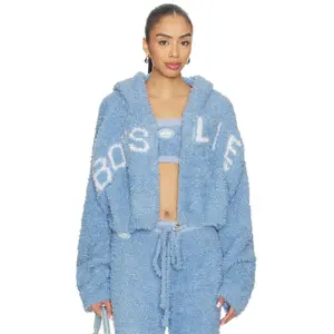 Boys Lie Bohdi Cozy Alex Zip in Blue