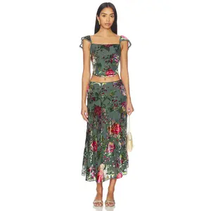 Free People x REVOLVE Electra Hearts Set in Forest Combo