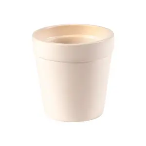 3" DIY Paintable Solid Color Ceramic Mini Flower Pots - 12 Pc.