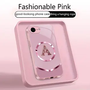 Suitable for [iPhone 16e] high-end MagSafe phone case，Features a magnetic attachment function, premium design that is both practical and affordable—choose from all 26 letters.YM99