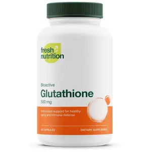 Glutathione Supplement Capsule - Strongest DNA Verified Glutathione Reduced - Vegan Friendly, Non GMO, Gluten & Soy Free
