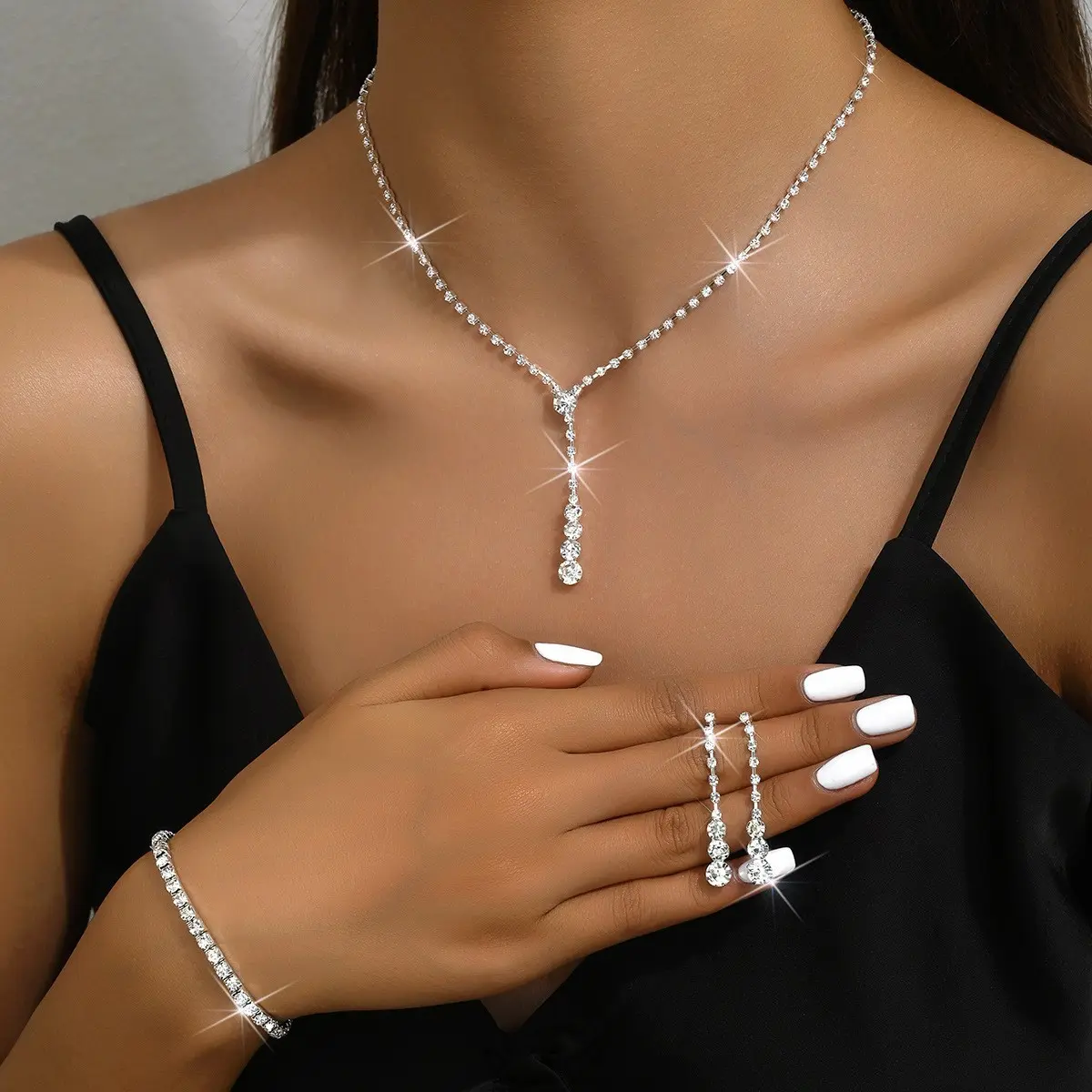 80808701 Silver Three Piece Set