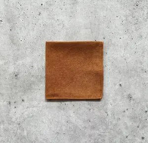 Vintage Tan Cotton Pocket Square