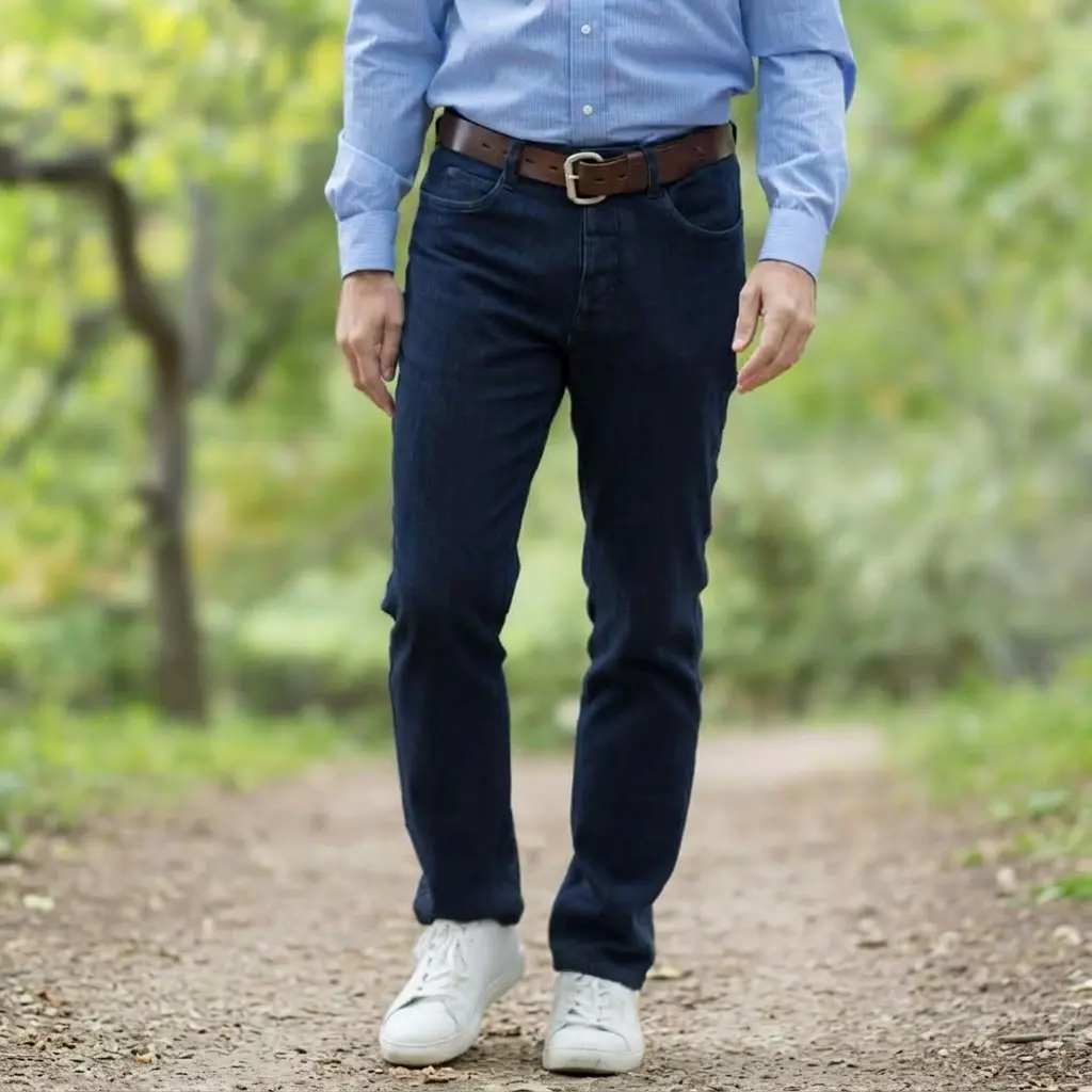 Magnetic Fly Five Pocket Jean in Indigo