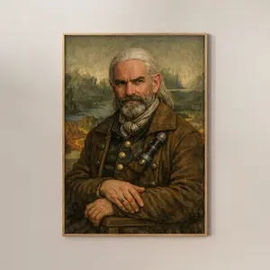 Murtagh Mona Lisa Poster, Meme Mona Lisa Fitzgibbons Poster