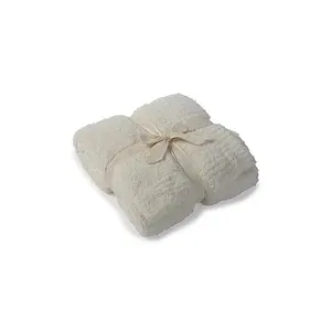 Barefoot Dreams CozyChic Throw in Cream