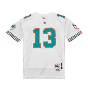 Dan Marino Miami Dolphins 1995 Authentic Jersey - Mitchell & Ness NFL Throwback, 90s Retro Football Jersey