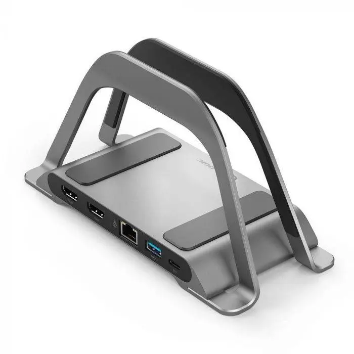 Alogic ALDHDLR USB-C Docking Station with Stand, Type-C HDMI Docking Station for Computers & Office Equipment, Type-C Hdmi Docking Stations