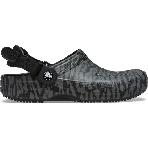 Crocs Adult Classic Graphic Adjustable Work Clogs, Slip Resistant Work Shoes, Nurses Shoes