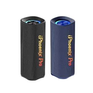 IX-117 Portable Bluetooth Speaker with 6-Hour Battery Life True Wireless Stereo Sound IPX4 Waterproof 6000mAh Battery 60W Output Power