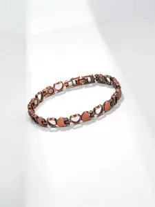 Women's copper bracelets, copper bracelets, women's copper bracelets, heart-shaped jewelry gifts for women, Twisted Bracelet, Bangles