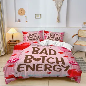 Polyester Boho Aesthetic Duvet Cover Set, Luxury Soft Bedding Set for Bedroom Decor / Wrinkle & Fade Resistant / Easy-Care Bedding / Gift for Cozy Bedroom Makeover / Aesthetic Room Essentials / Queen & King Sizes Available Pillowcase 1/2 pcs (No filler)