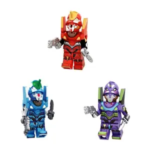 EVA NEON GENESIS EVANGELION Animation Peripheral Toys Asuka Shinji Rei Mari Small Doll Anime Action Model Figures Collection popular
