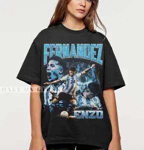 Vintage tee Enzo Fernandez Shirt Vintage Bootleg Graphic Tee Enzo Fernandez T-Shirt Retro Sweatshirt Gift For Women and Man Unisex GSK65, Clothing Gift for Him or Her, Unisex Gift