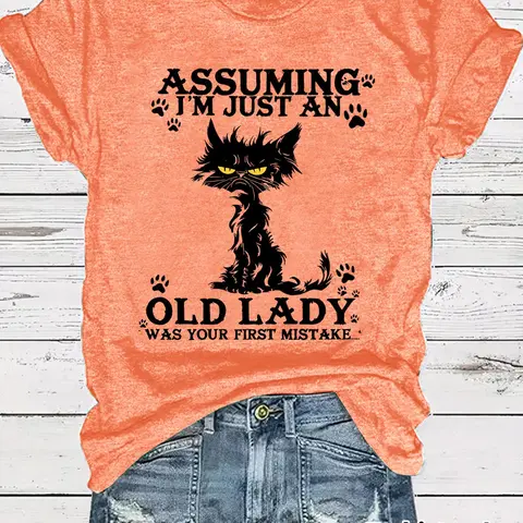 Women's Letter Print Round Neck Tee, Casual Short Sleeve Crew Neck T-shirt for Summer, Fashion Women's Top for Daily Wear