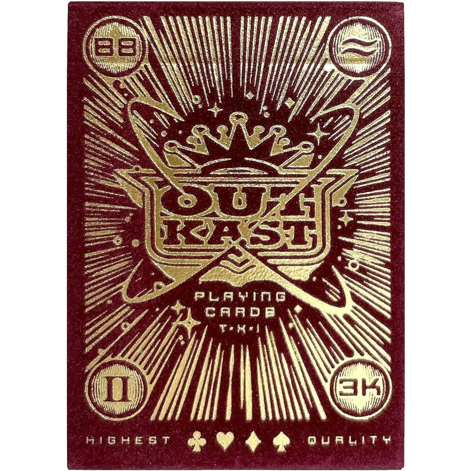 Outkast Premium Playing Cards, Poker Size Standard Index, Luxury Playing Cards