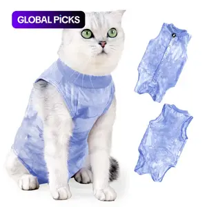 Cat Surgery Recovery Suit Female,Cat Onesie for Cat After Surgery Female,Kitten Spay Surgical Recovery Suit Stop Licking Abdominal Wound Clothing #GLOBAL PICKS